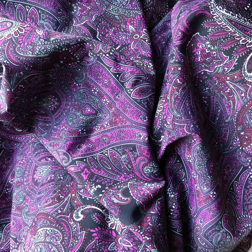 Custom paisley pants